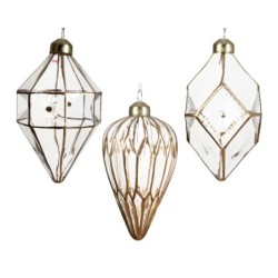 transparent w golden line